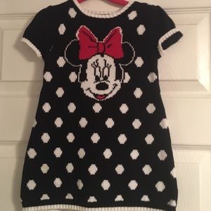 Minnie Mouse sweater dress size 2T